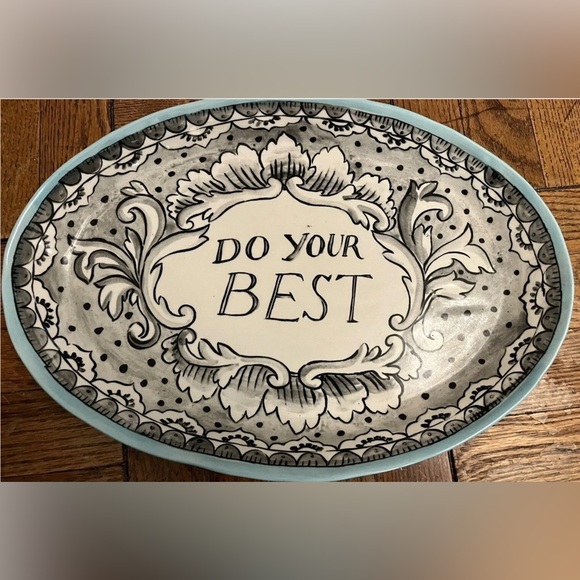 RARE MOLLY AND HATCH FELICITATIONS PLATTER - Picture 1 of 13